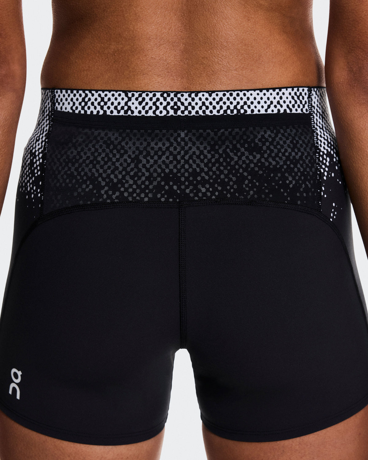 Women's Zero Short Tights Black | White - US 5084