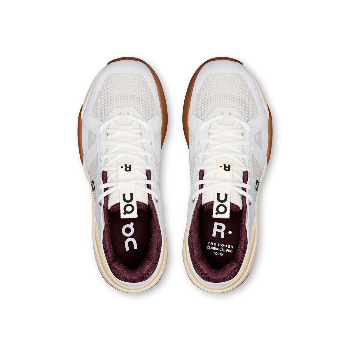 Youth THE ROGER Clubhouse Pro Youth White | Maroon - US 1314