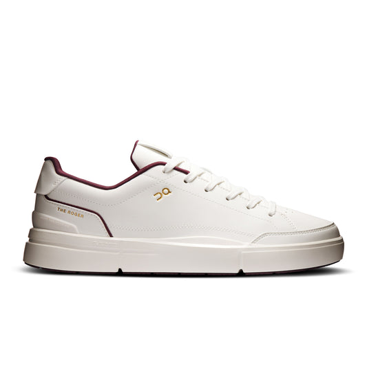 Men's THE ROGER Centre Court Ivory | Maroon - US 3189