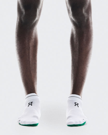 Elite Run Sock Low White | Ivory - US 9382