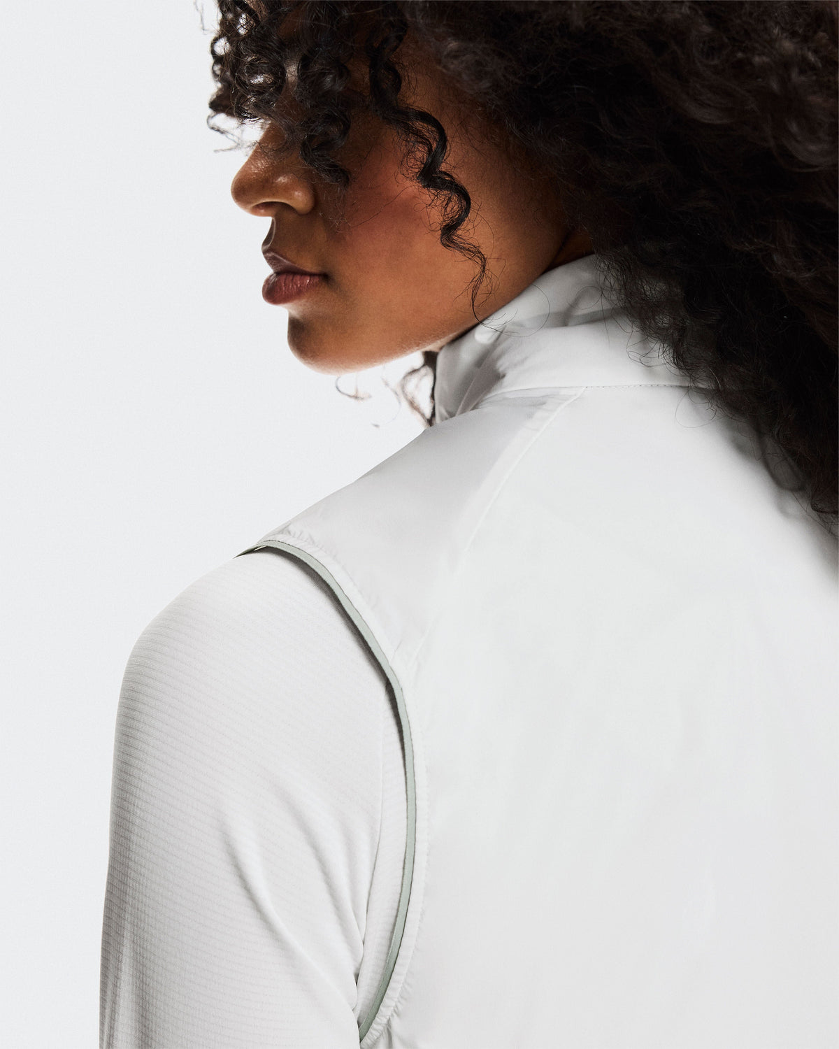 Women's Weather Vest Iceberg | Tin - US 9581