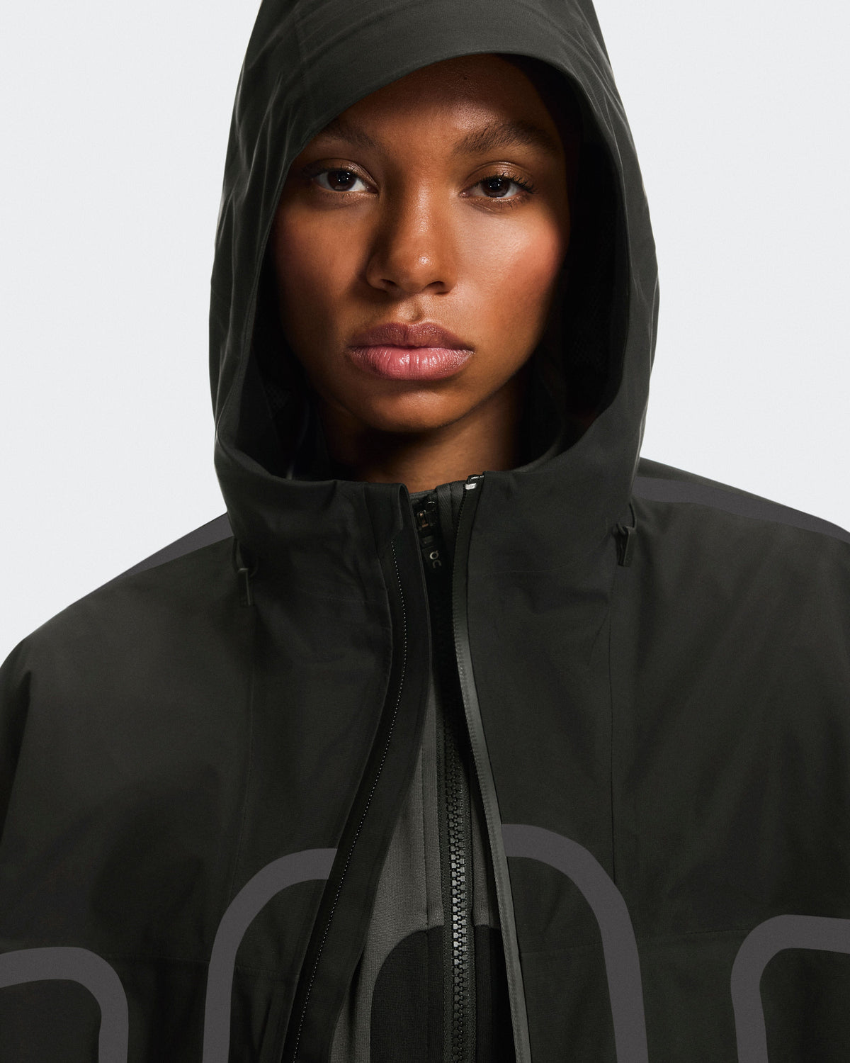 Waterproof Jacket IKON Black - US 9989