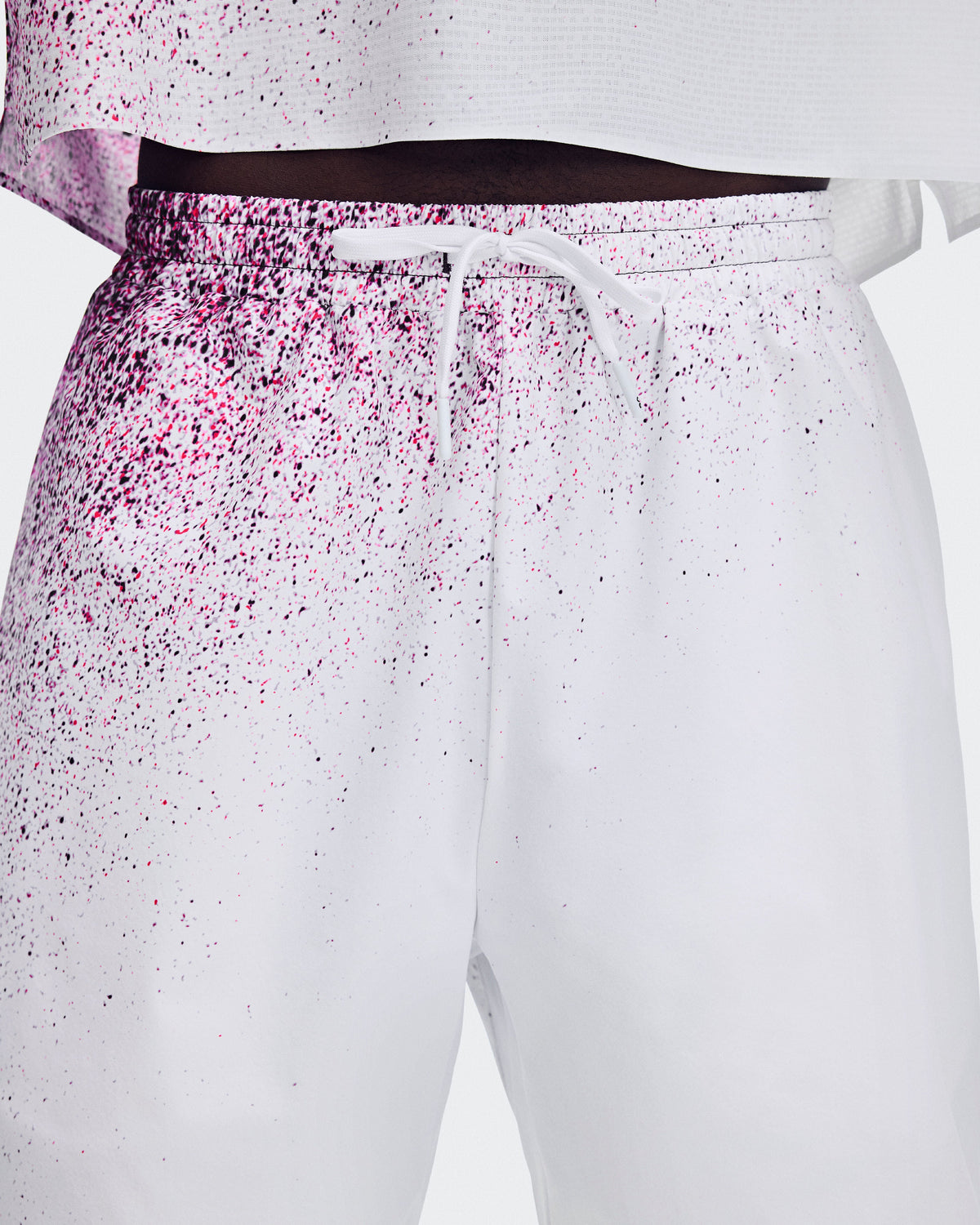 Men's 7" Court Shorts Fade Nebula | White - US 9401