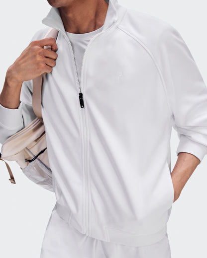 Men's Courtside Full Zip LDN White - US 7696