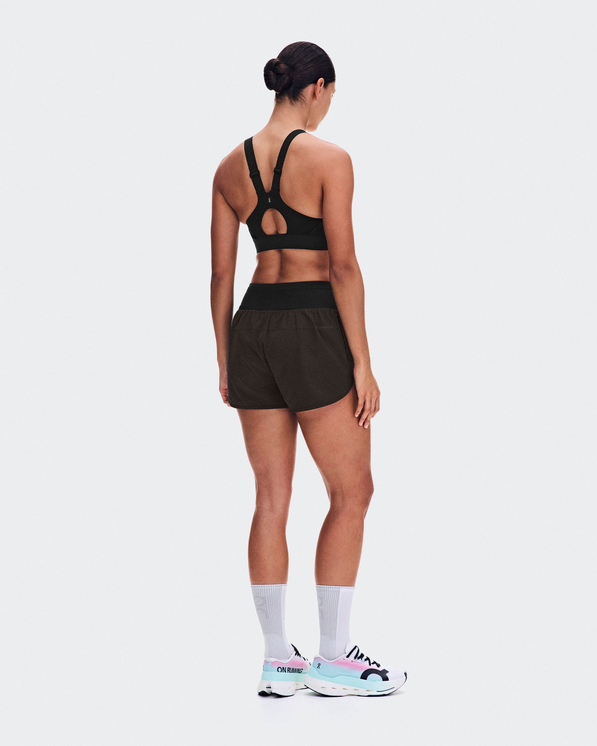 Women's Performance Volt Shorts Espresso - US 9049