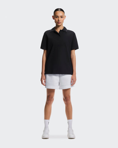 Women's Courtside Polo Black | Eclipse - US 7351