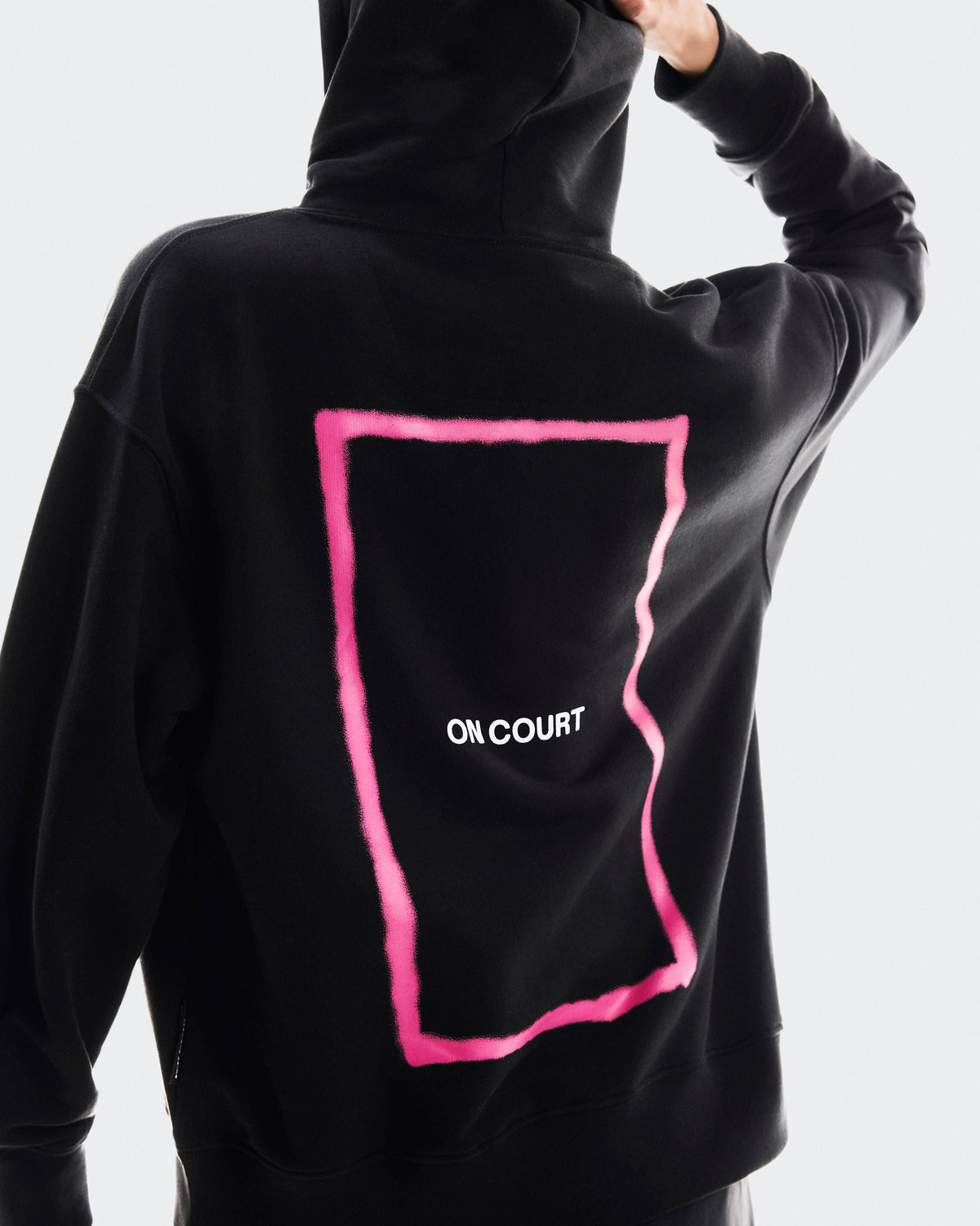 Women's Club Hoodie Tennis Black - US 5965