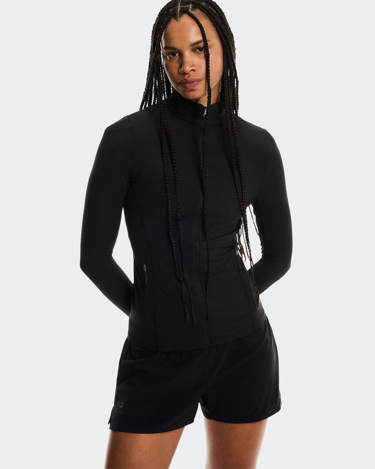 Women's Mesh Shorts Black - US 1317