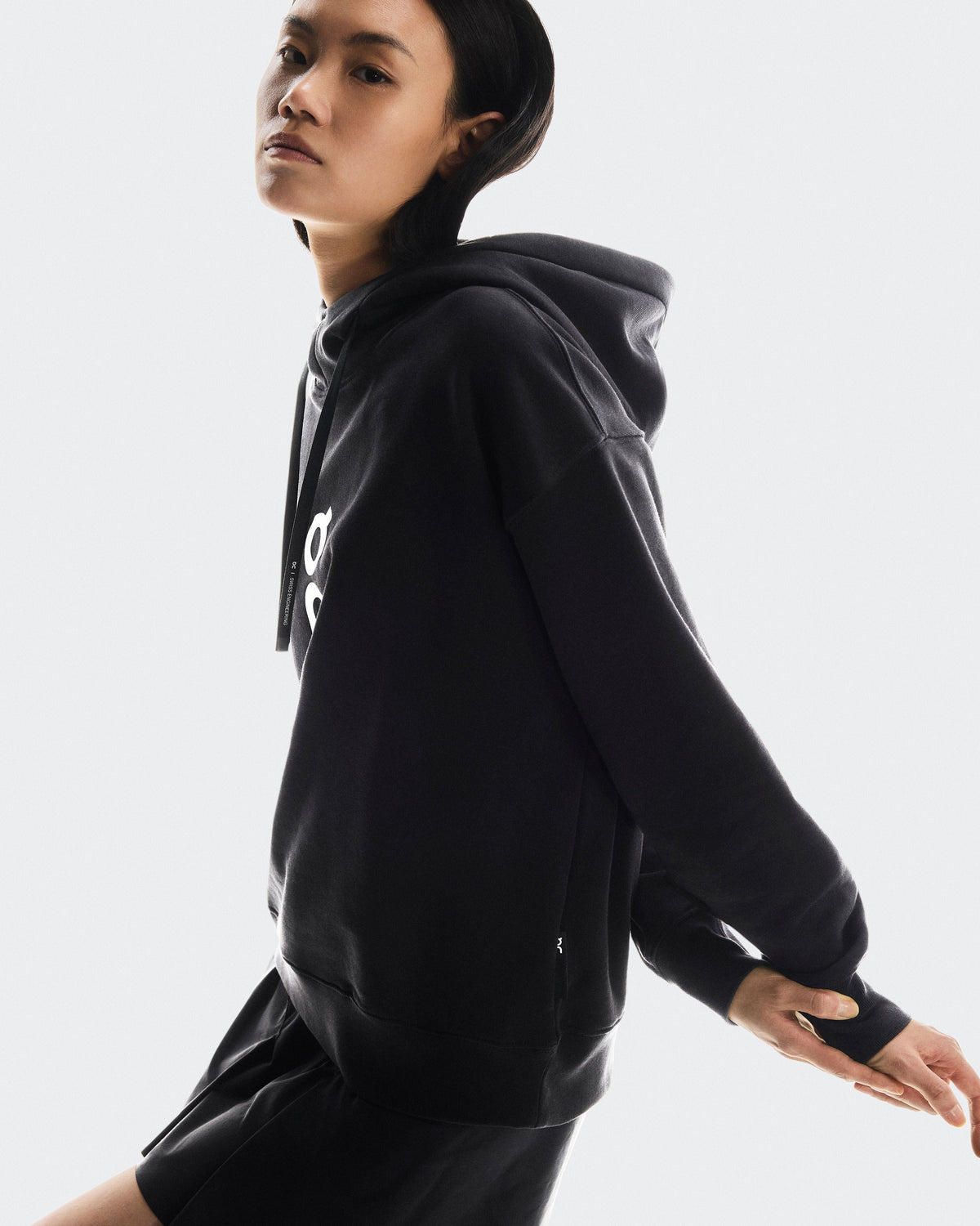 Women's Club Hoodie Tennis Black - US 5965