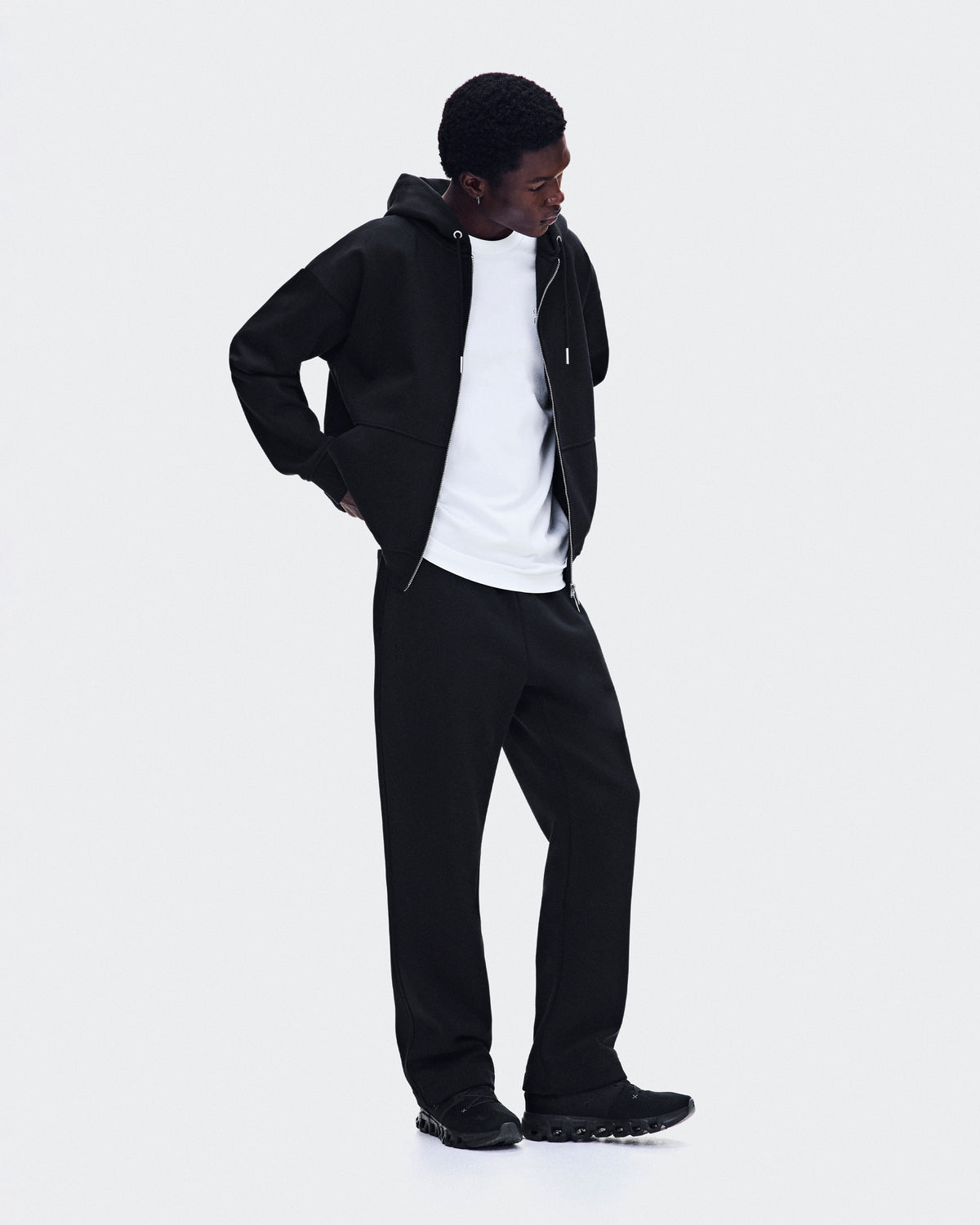Men's Club Collective Wide Pants Black - US 9372