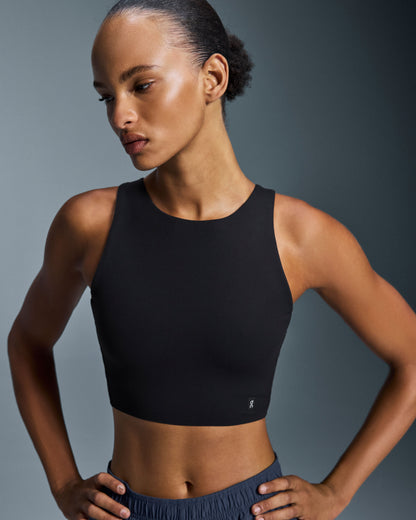 Women's Core 2-in-1 Crop Black - US 5788