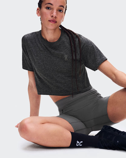 Women's Train Flex-T Crop Ember Heather - US 9201