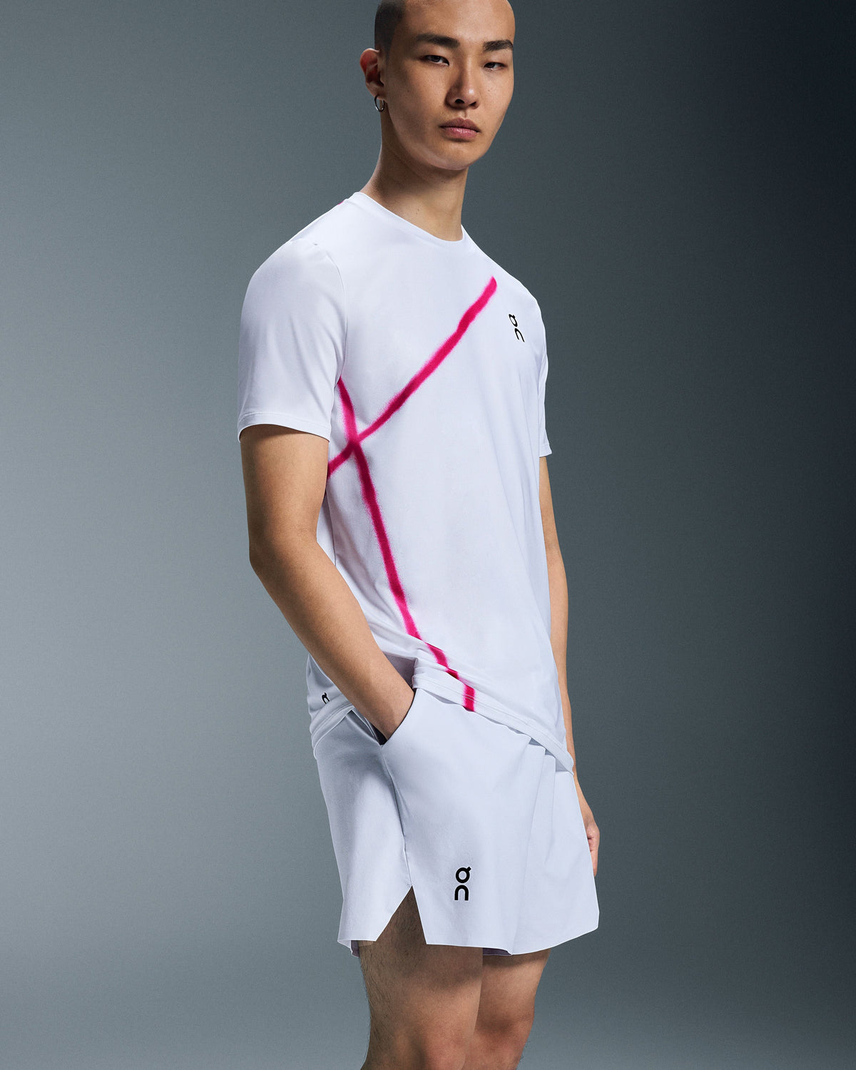 Men's Court Shorts White - US 8846