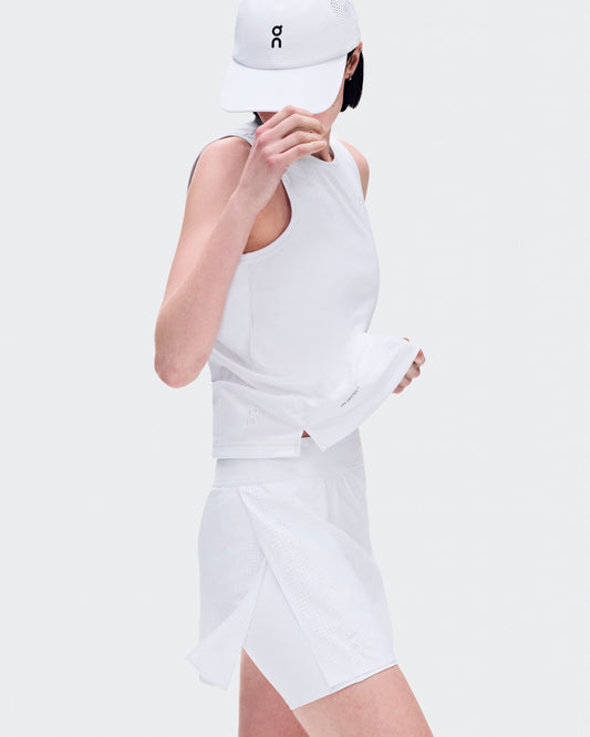 Women's Court Skirt Split LDN White - US 9229