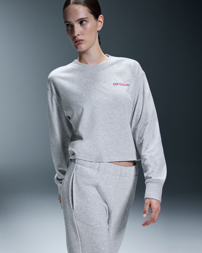 Women's Open Club Long-T Crop Crater - US 4906