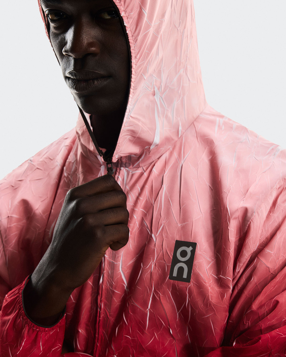 Men's Pace Run Jacket Red - US 9172