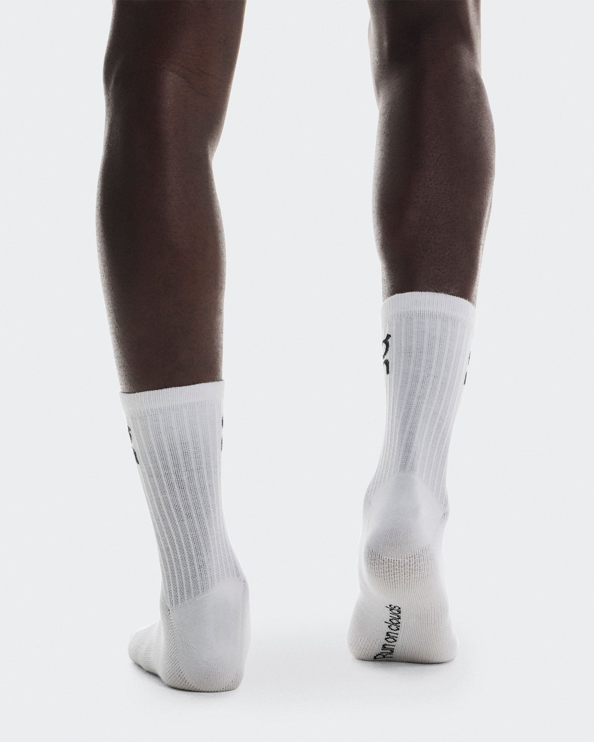 Logo Sock High 3P White - US 9498