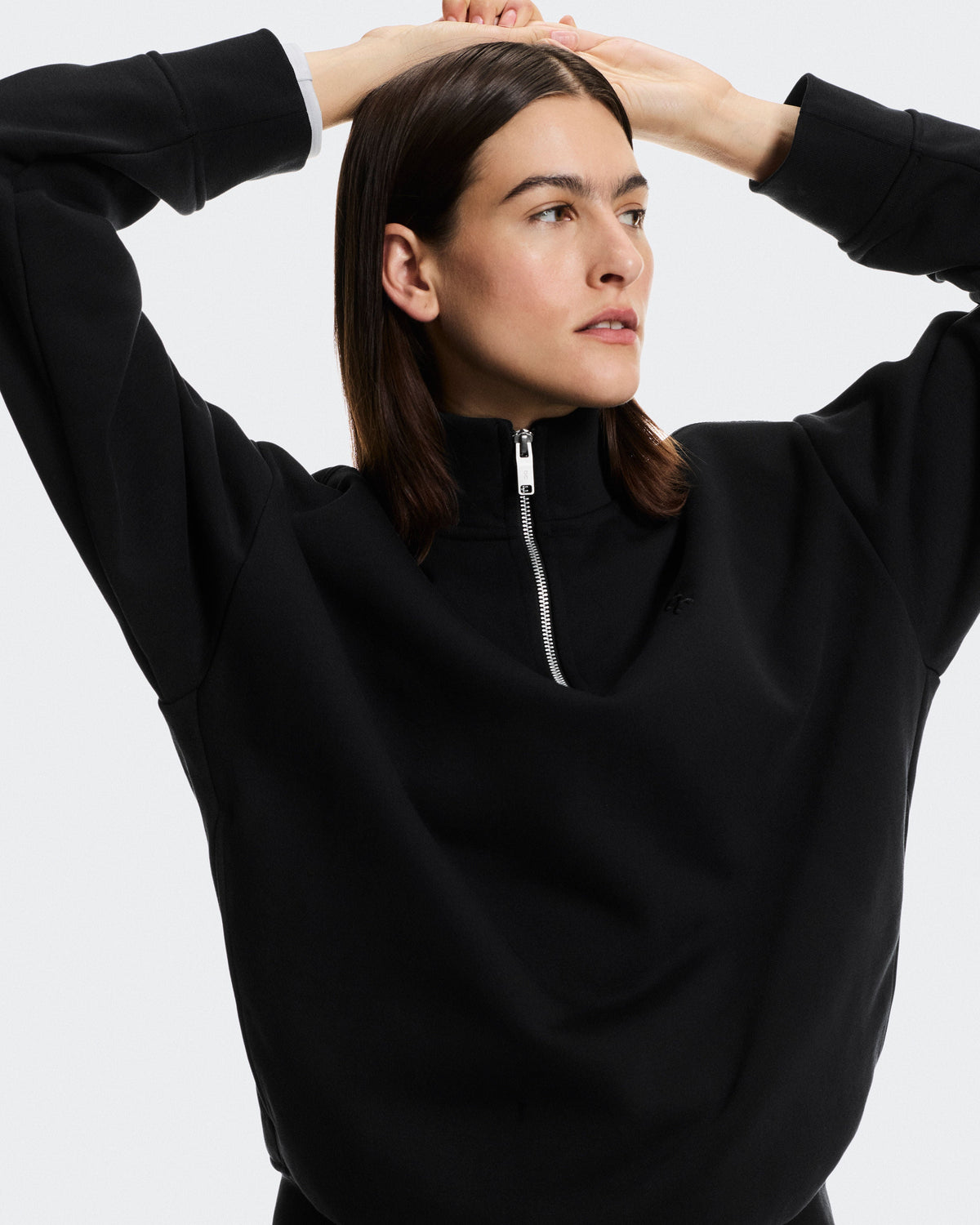 Women's Club Collective 1/4 Zip Black - US 3748