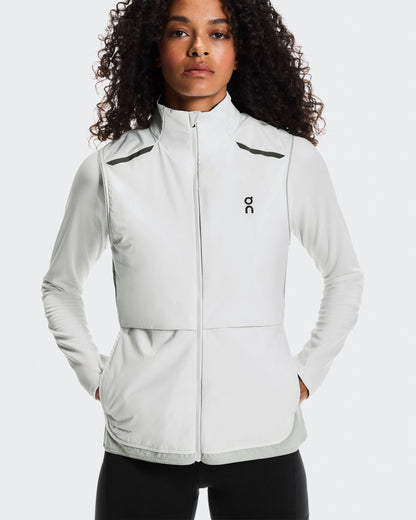 Women's Weather Vest Iceberg | Tin - US 9581