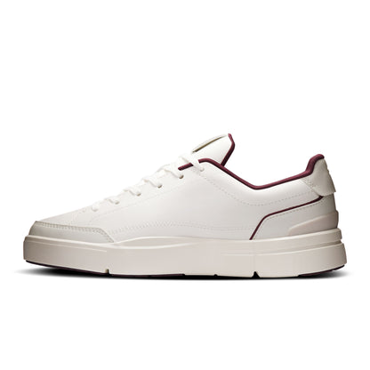 Women's THE ROGER Centre Court Ivory | Maroon - US 5586