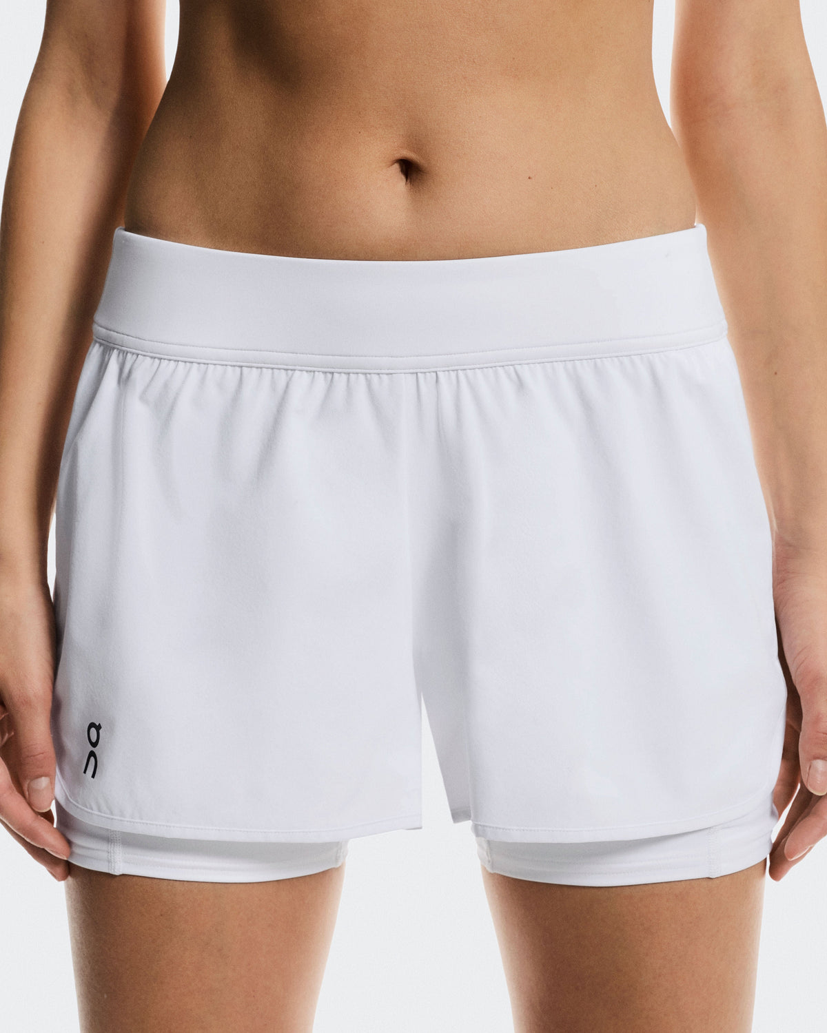 Women's 3" Court Shorts 2-in-1 White - US 6794