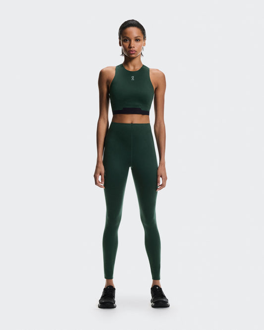 Women's Train 2-in-1 Crop Obsidian - US 2779