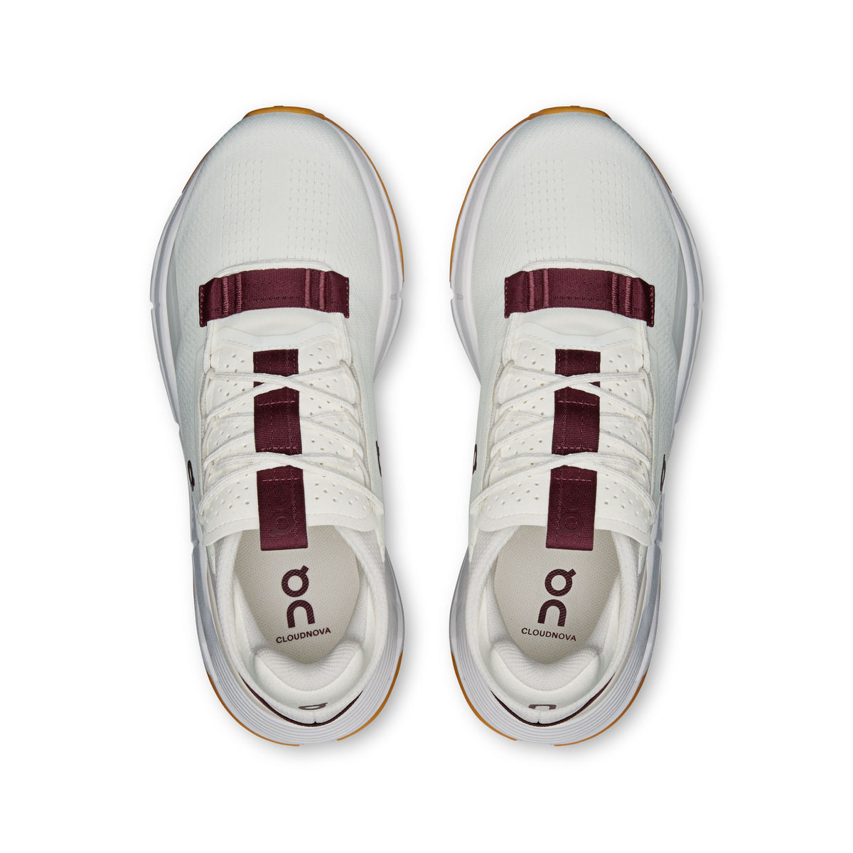 Women's Cloudnova 2 Ivory | Maroon - US 2667