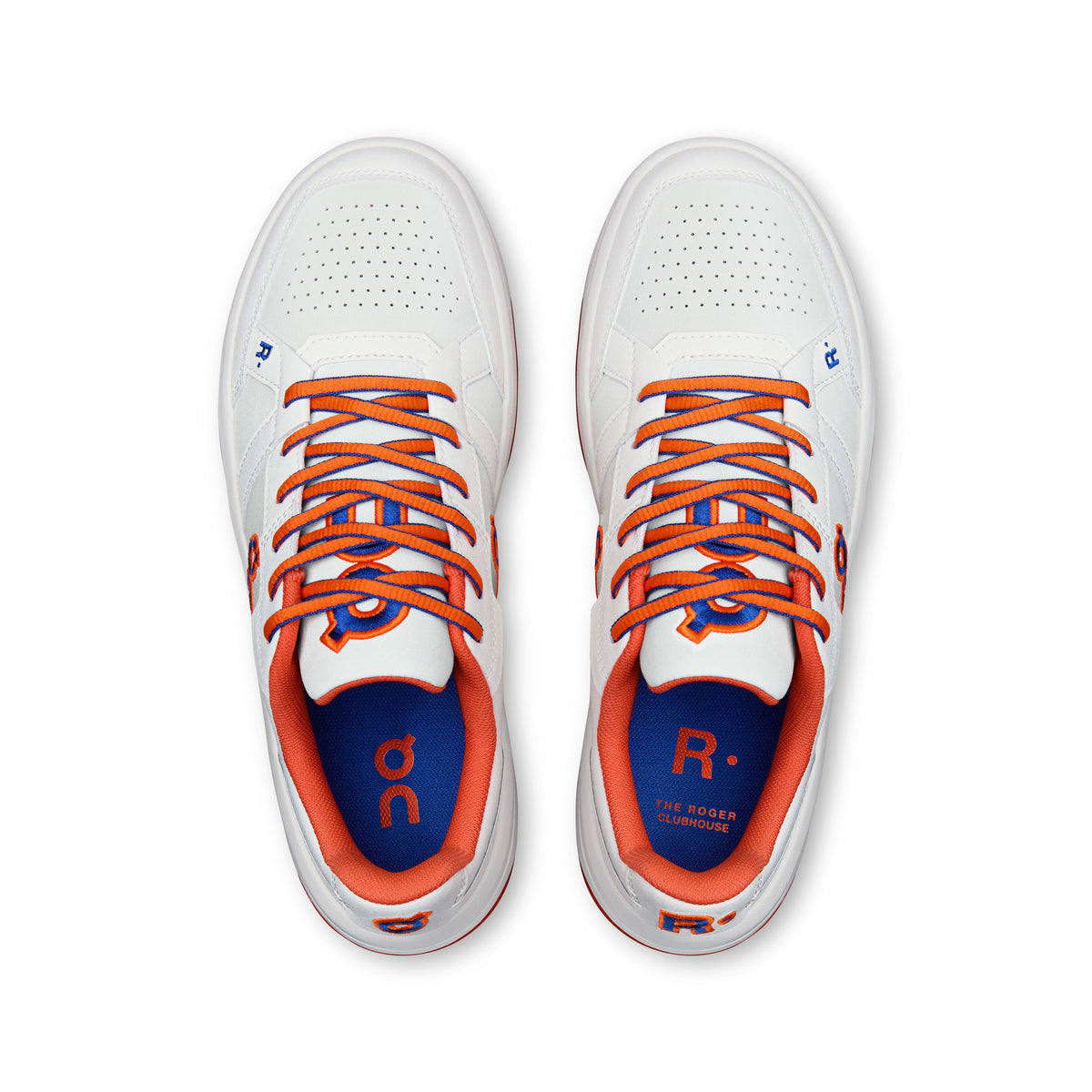 Women's THE ROGER Clubhouse Varsity White | Flame - US 2254