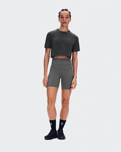 Women's Train Flex-T Crop Ember Heather - US 9201