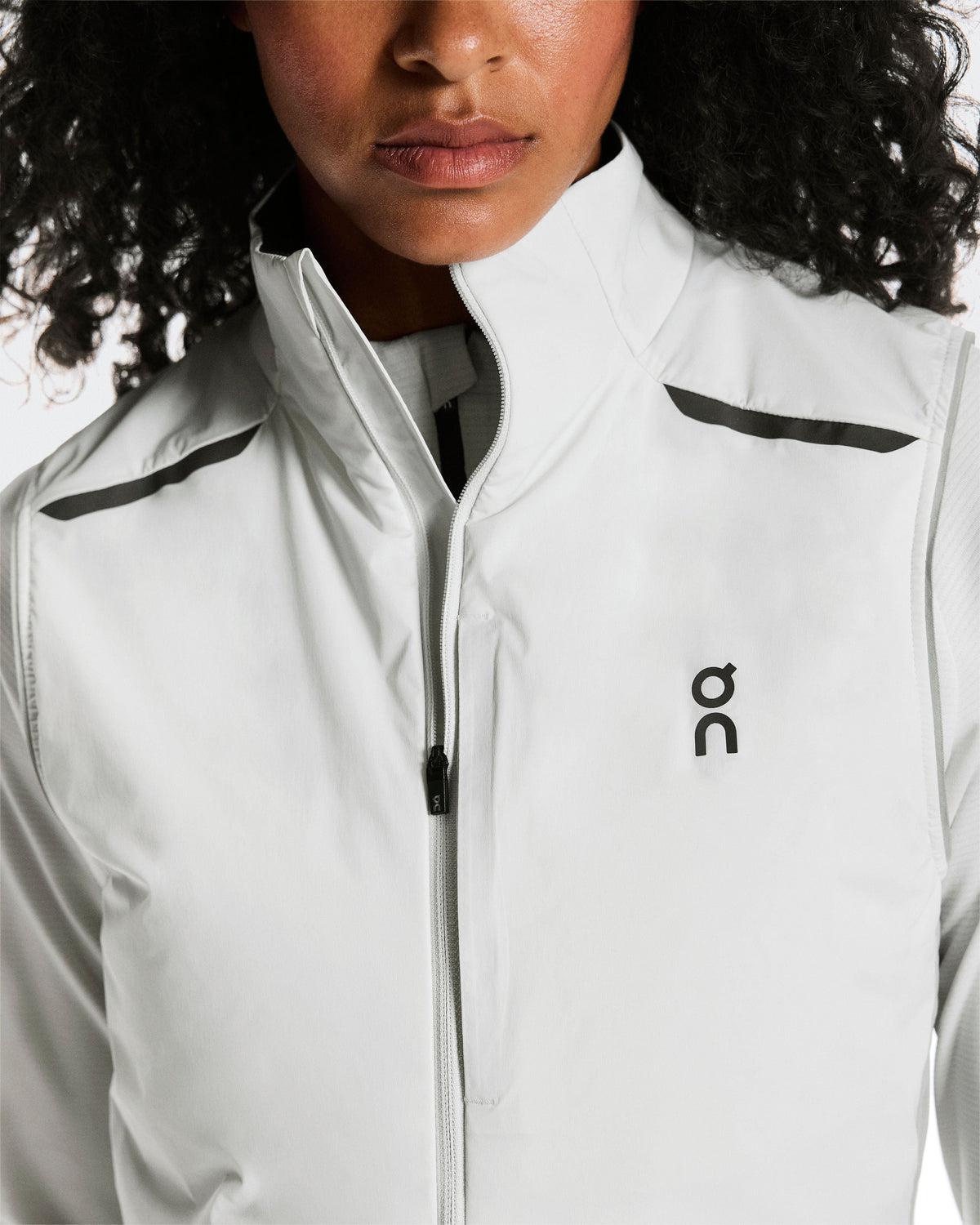 Women's Weather Vest Iceberg | Tin - US 9581