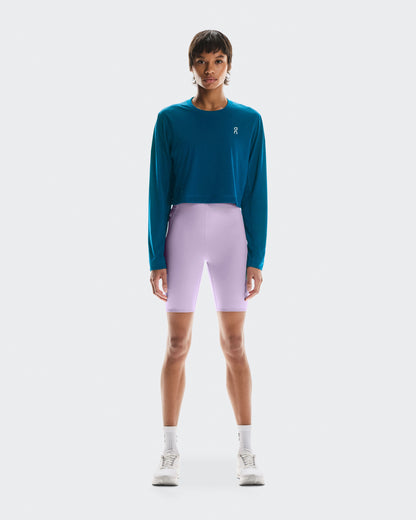 Women's Train Long-T Crop Tempest - US 4864