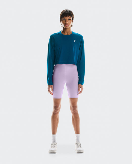 Women's Train Long-T Crop Tempest - US 4864