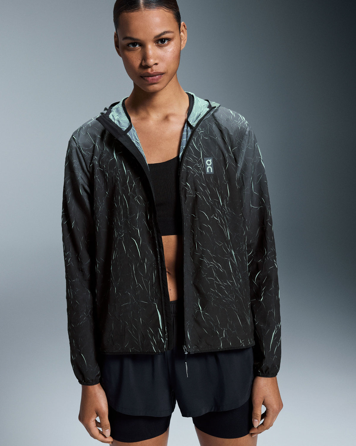 Women's Pace Run Jacket Black | Lima - US 8455