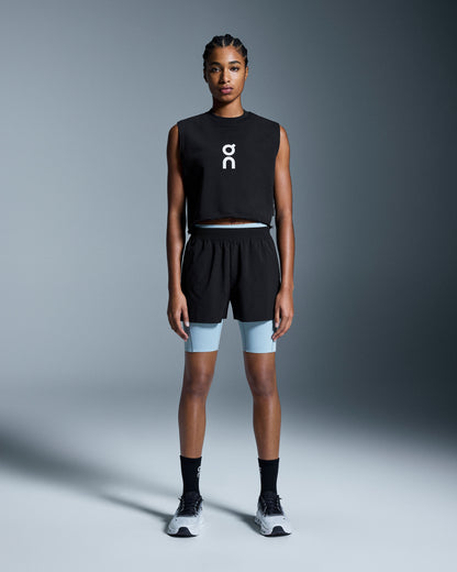 Women's Club Crew Crop Black - US 9210