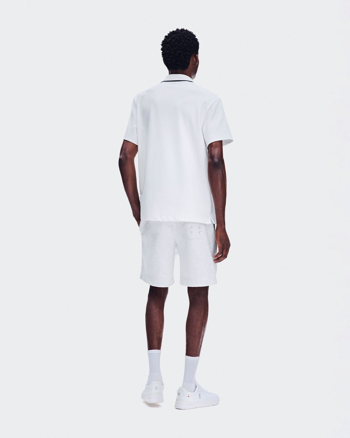 Men's Courtside Polo All White - US 3005