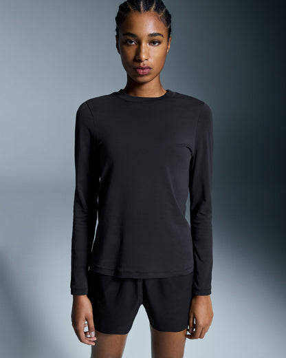 Women's Focus Long-T Black - US 9782