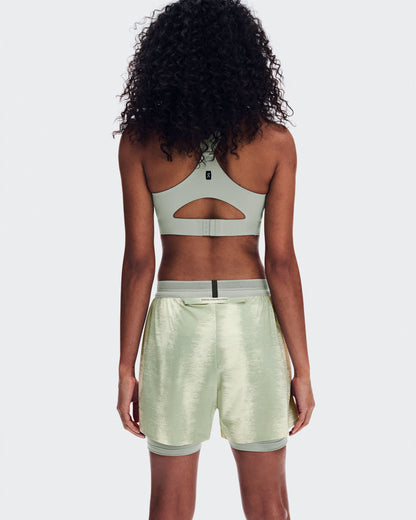 Women's Performance Shorts Terra Seedling | Tin - US 1111