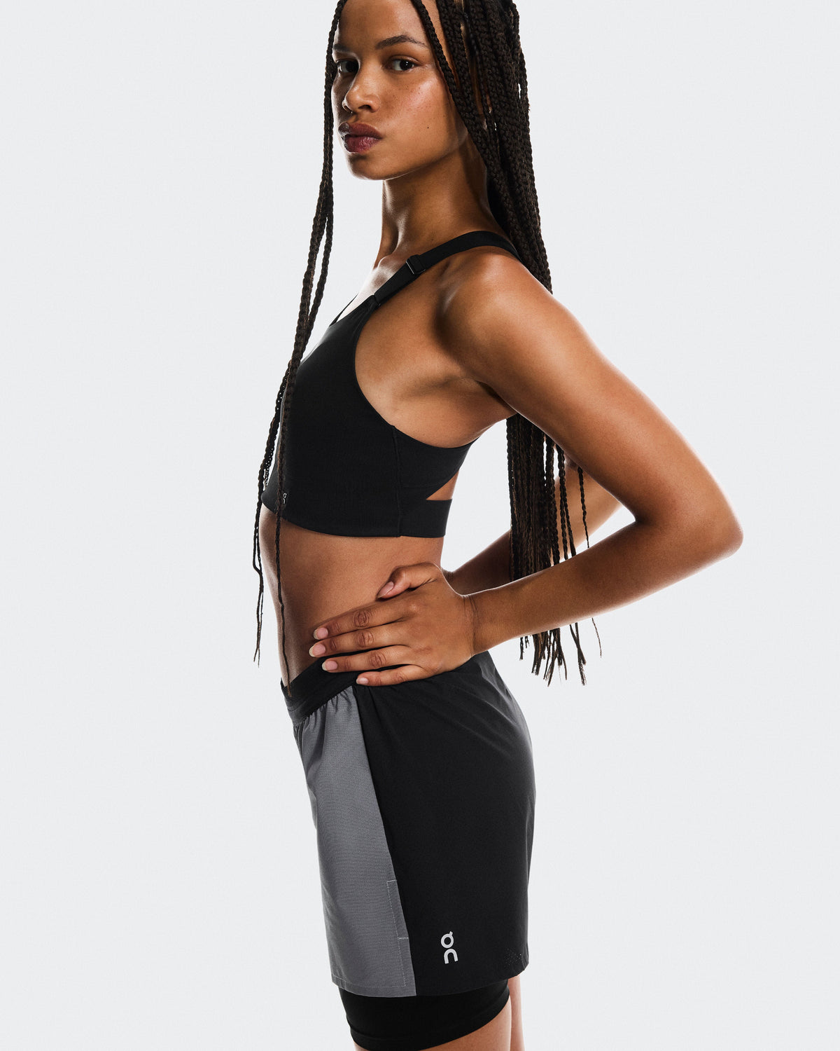 Women's Performance Shorts Lumos Eclipse | Black - US 6292