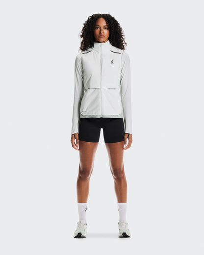 Women's Weather Vest Iceberg | Tin - US 9581