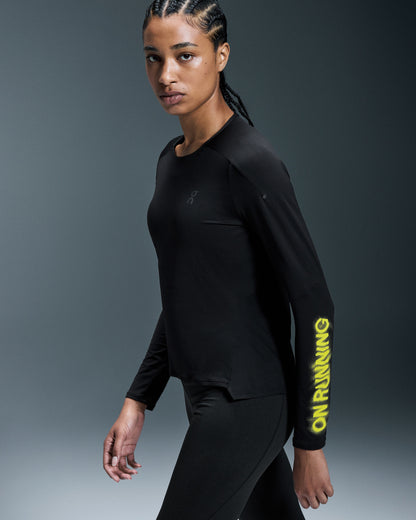 Women's Performance Long-T Lumos Black - US 1817