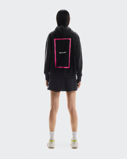 Women's Club Hoodie Tennis Black - US 5965