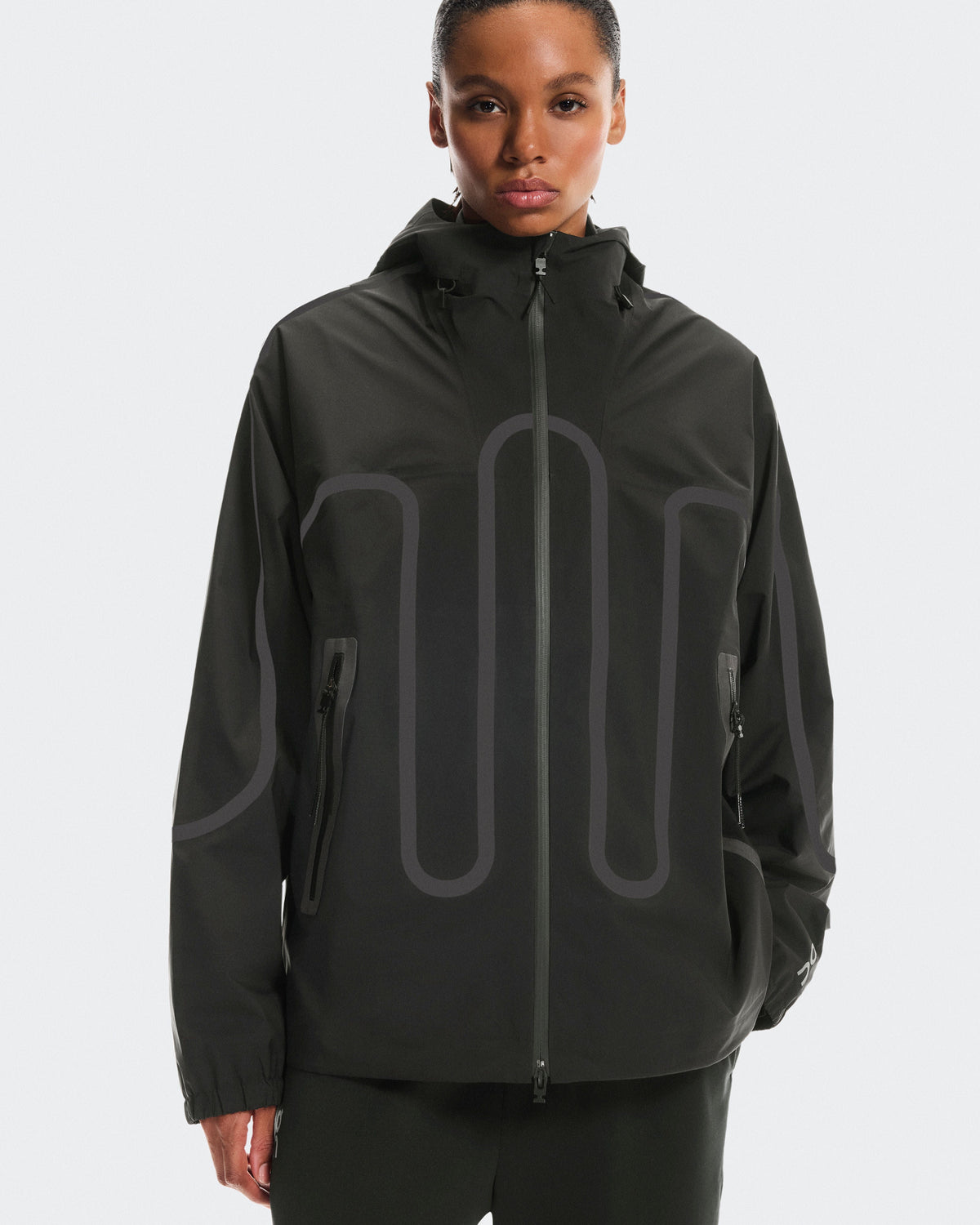 Waterproof Jacket IKON Black - US 9989