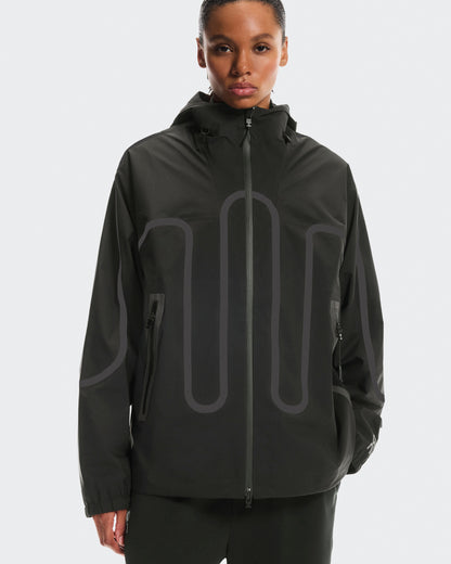 Waterproof Jacket IKON Black - US 9989