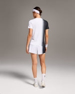 Women's Court Shorts Black | White - US 9482