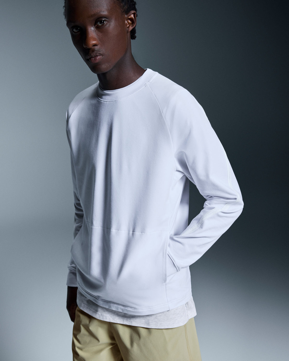 Men's Studio Crew White - US 6347