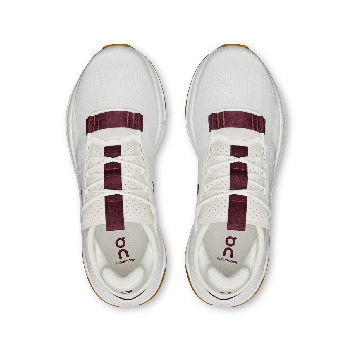 Men's Cloudnova 2 Ivory | Maroon - US 5395