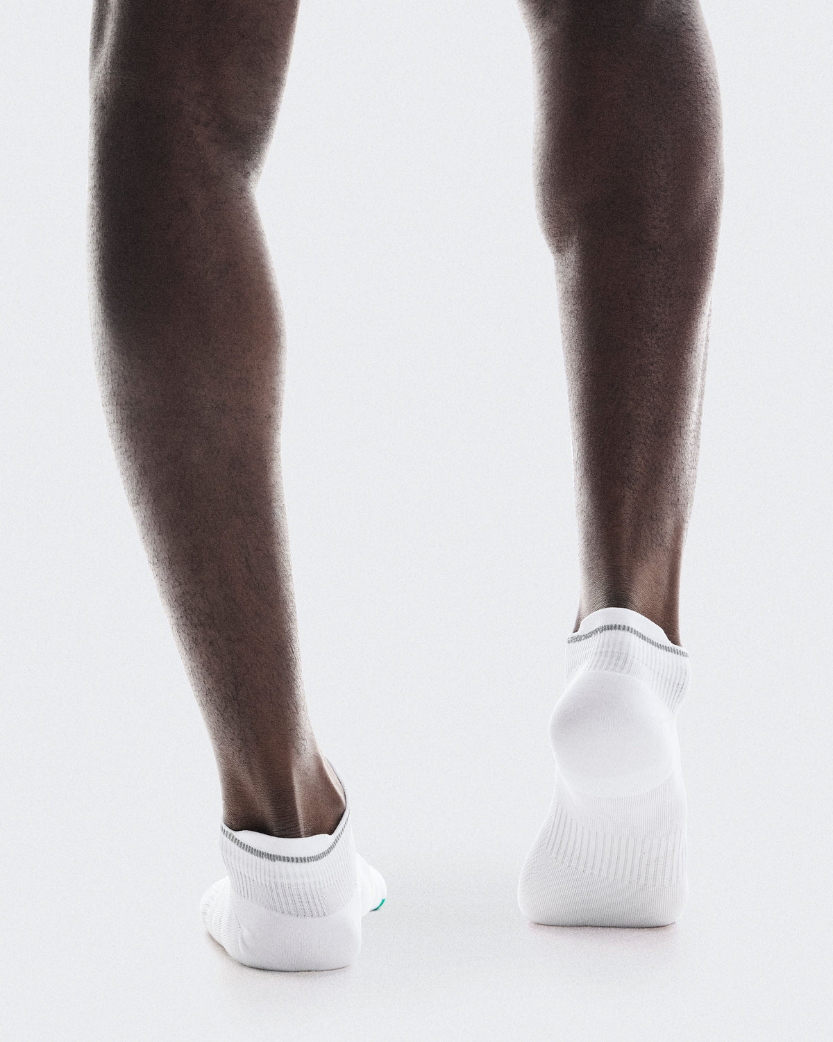 Elite Run Sock Low White | Ivory - US 9382