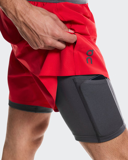 Men's 5" Performance 2/1 Shorts Robin | Eclipse - US 4782