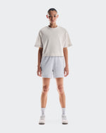 Women's Club Boxy-T Graphic Silver - US 6551