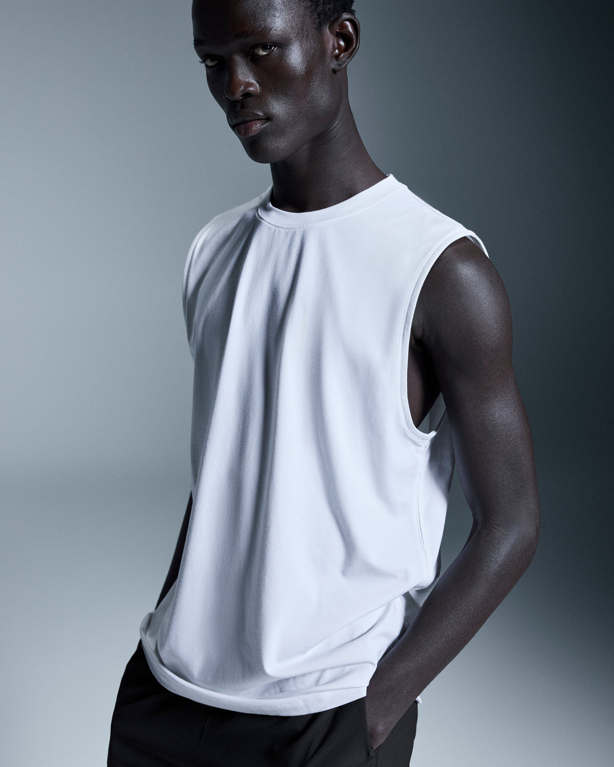 Men's Focus Tank White - US 4990